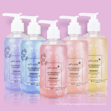 Großhandel Private Label Peeling Bio Bodywash Whitening Aufhellendes Bad Duschgel Natürliches Veganes Fruchtpeeling Duschgel